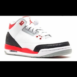 Air Jordan 3 Retro GS Fire Red